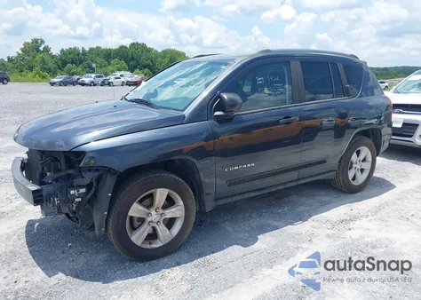 2014 Jeep Compass Sport z USA, uszkodzony, nr VIN 1C4NJCBB6ED786194